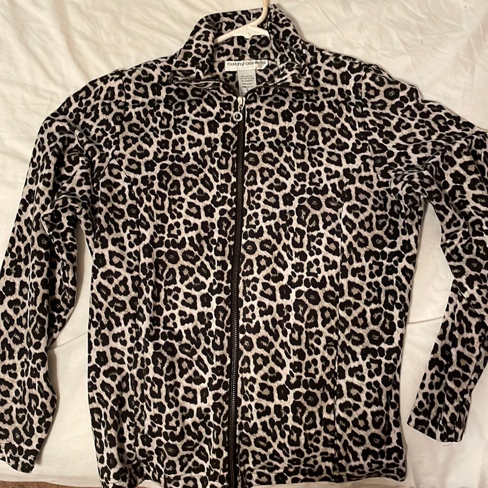 leopard print jacket
